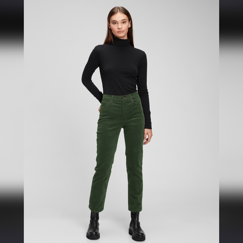 J. Crew High Rise Corduroys